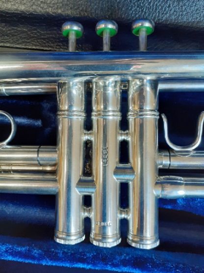 Benge Trumpet, Professional Trumpet, Used Trumpet, Silver Trumpet, Resno-Tempered Bell