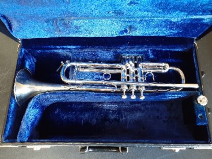 Benge Trumpet, Professional Trumpet, Used Trumpet, Silver Trumpet, Resno-Tempered Bell 5