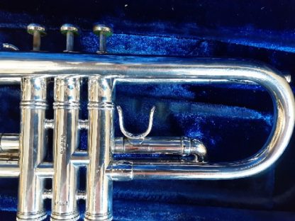 Benge Trumpet, Professional Trumpet, Used Trumpet, Silver Trumpet, Resno-Tempered Bell 5