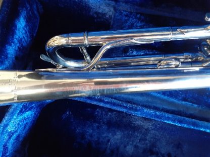 Benge Trumpet, Professional Trumpet, Used Trumpet, Silver Trumpet, Resno-Tempered Bell 5