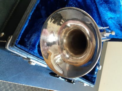 Benge Trumpet, Professional Trumpet, Used Trumpet, Silver Trumpet, Resno-Tempered Bell 3