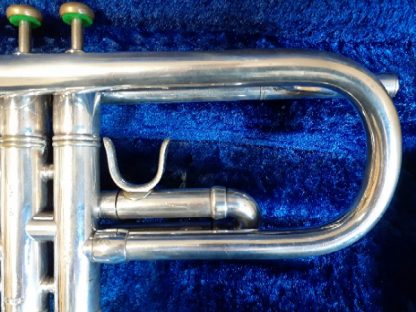 Benge Trumpet, Professional Trumpet, Used Trumpet, Silver Trumpet, Resno-Tempered Bell 3