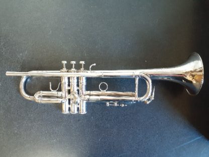 Benge Trumpet, Professional Trumpet, Used Trumpet, Silver Trumpet, Resno-Tempered Bell 3