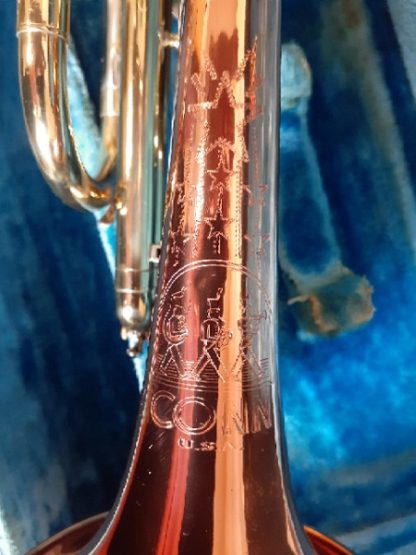 Conn Coprion Cornet, Used Cornet, Vintage Cornet, Conn 18A Cornet