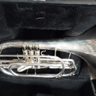 Used Mellophone, Dynasty Mellophone, B Flat Mellophone, Silver Mellophone