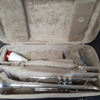 Eastman ETR522 Trumpet, Used Trumpet, Intermediate Trumpet, Silver Trumpet