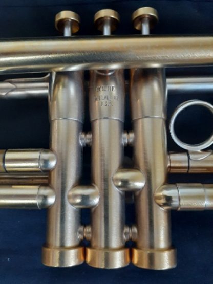 Monette Bb Trumpet, Used Trumpet, Professional Trumpet, Brass Trumpet, Raw Brass, Model 149XL