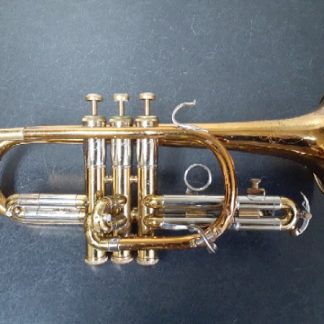 Olds Recording Cornet, Vintage Cornet, Used Cornet, Recessed Middle Valve