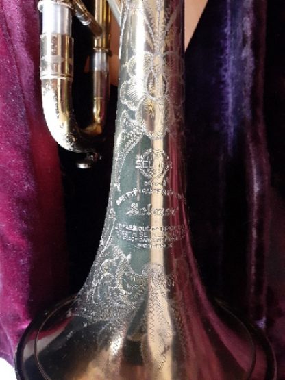 Selmer 24B Trumpet, Used Trumpet, Vintage Trumpet, Brass Trumpet