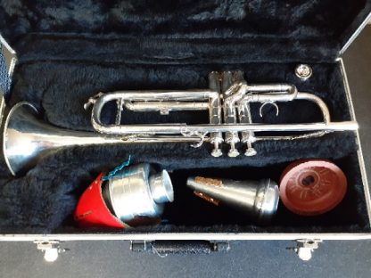 Selmer Trumpet, Radial Valve, Selmer 63B, Silver Plated Trumpet, Vintage Trumpet