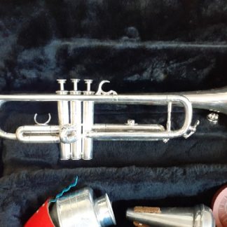 Selmer Trumpet, Radial Valve, Selmer 63B, Silver Plated Trumpet, Vintage Trumpet