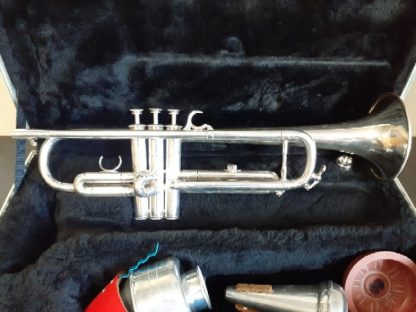 Selmer Trumpet, Radial Valve, Selmer 63B, Silver Plated Trumpet, Vintage Trumpet