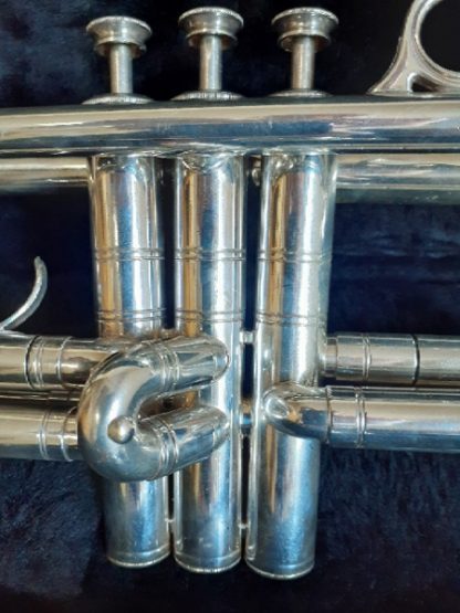 Selmer Trumpet, Radial Valve, Selmer 63B, Silver Plated Trumpet, Vintage Trumpet