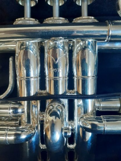 Used Trumpet, C Trumpet, Silver Trumpet, S.E. Shire Trumpet, Q13 Trumpet, Professional Trumpet