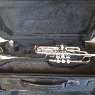 Used Trumpet, C Trumpet, Silver Trumpet, S.E. Shire Trumpet, Q13 Trumpet, Professional Trumpet