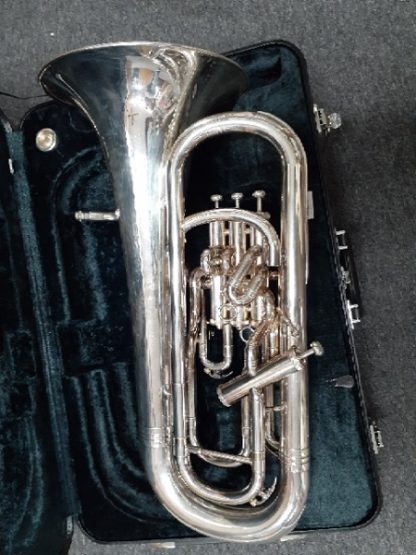 Yamaha Euphonium, Silver Euphonium, Yamaha YEP 642, Professional Euphonium, Compensating Tuning