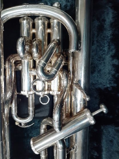 Yamaha Euphonium, Silver Euphonium, Yamaha YEP 642, Professional Euphonium, Compensating Tuning