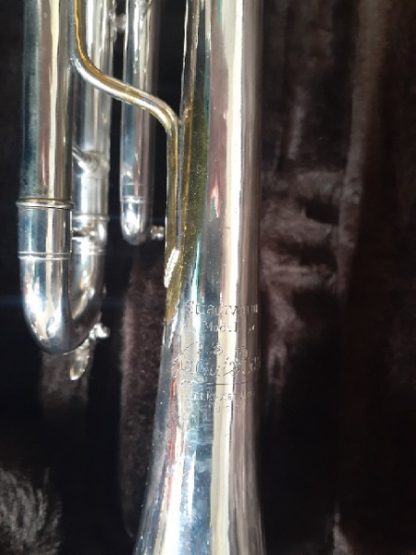 Bach Stradivarius Model 37 Trumpet, Used Trumpet, Professional Trumpet, Silver Trumpet