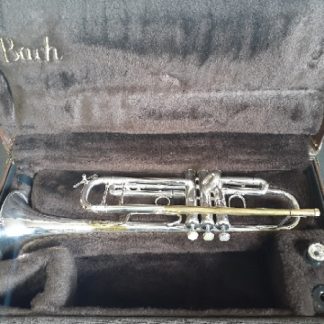 Bach Stradivarius Model 37 Trumpet, Used Trumpet, Professional Trumpet, Silver Trumpet