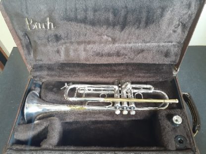 Bach Stradivarius Model 37 Trumpet, Used Trumpet, Professional Trumpet, Silver Trumpet